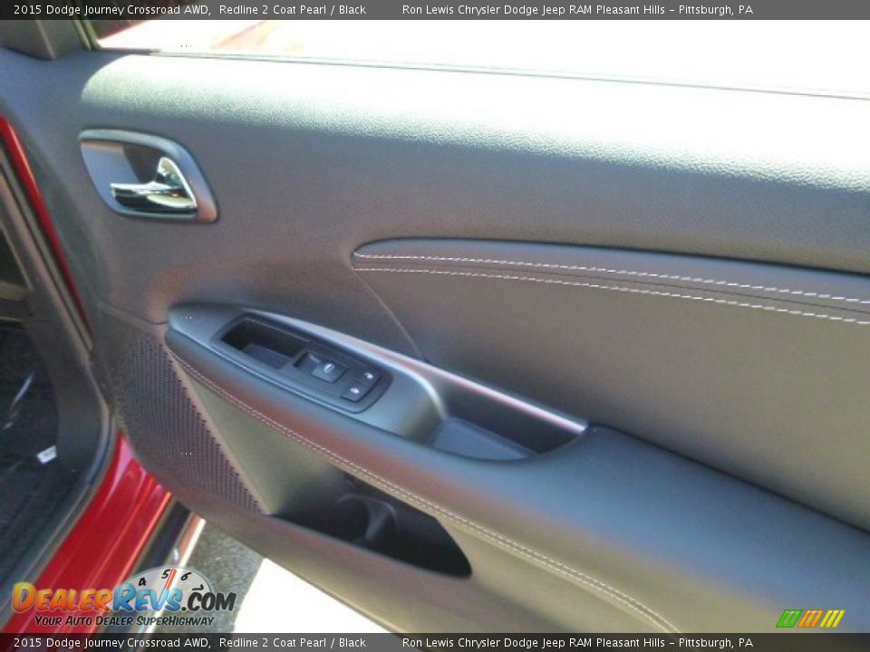 2015 Dodge Journey Crossroad AWD Redline 2 Coat Pearl / Black Photo #12