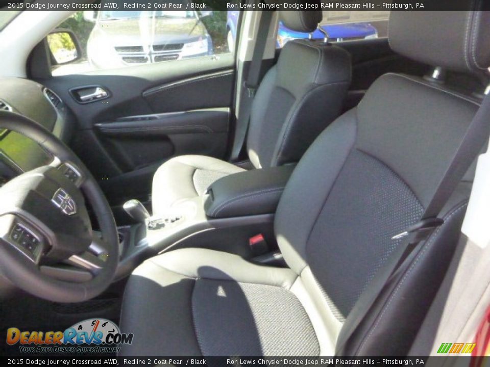 2015 Dodge Journey Crossroad AWD Redline 2 Coat Pearl / Black Photo #14