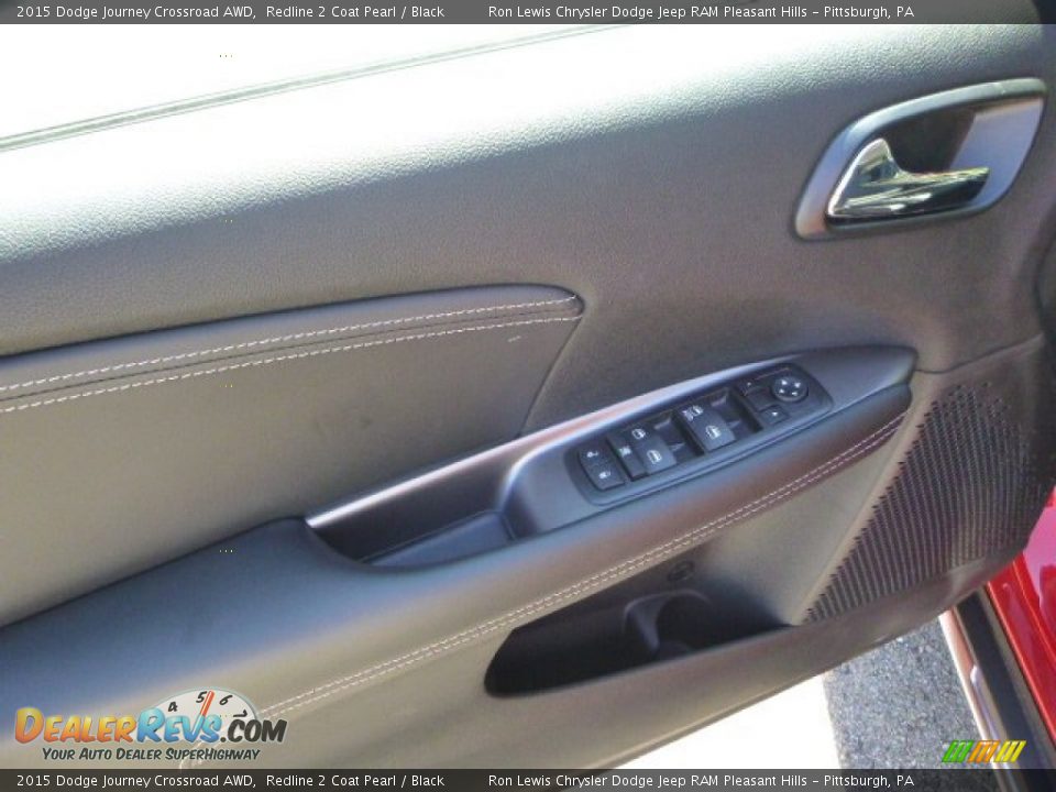 2015 Dodge Journey Crossroad AWD Redline 2 Coat Pearl / Black Photo #17