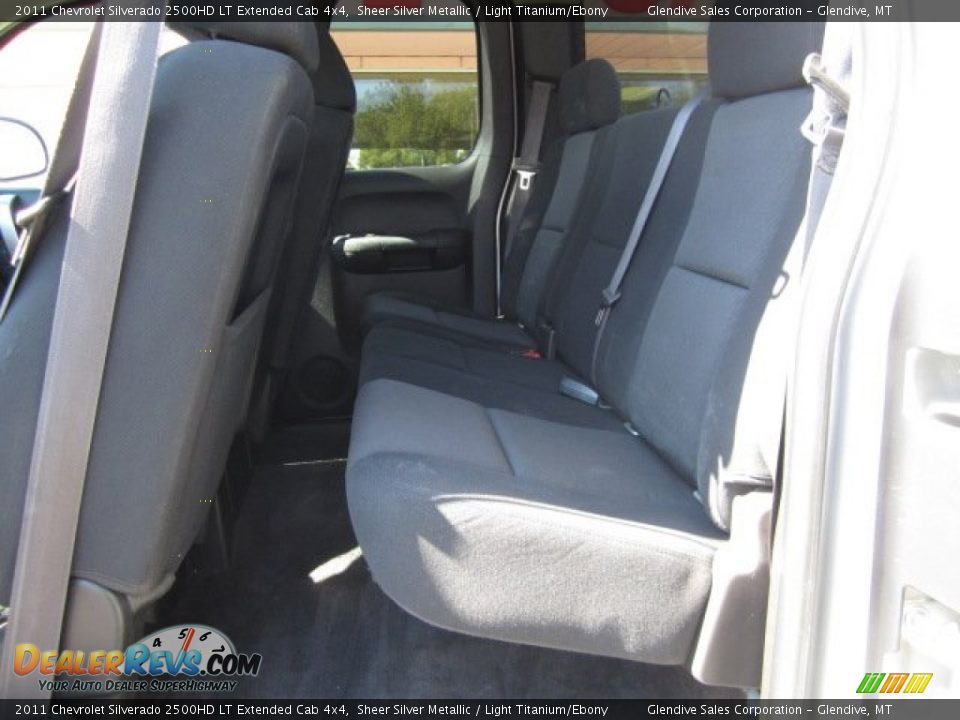 2011 Chevrolet Silverado 2500HD LT Extended Cab 4x4 Sheer Silver Metallic / Light Titanium/Ebony Photo #8