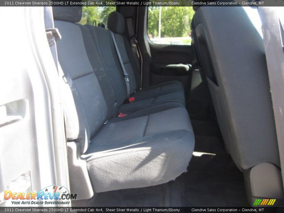 2011 Chevrolet Silverado 2500HD LT Extended Cab 4x4 Sheer Silver Metallic / Light Titanium/Ebony Photo #14
