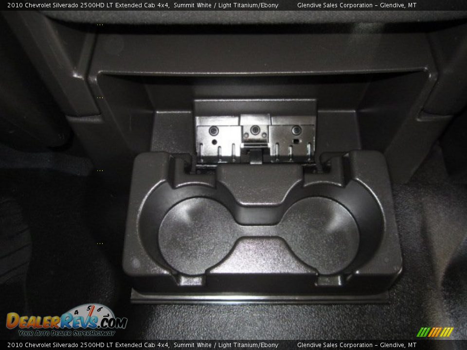 2010 Chevrolet Silverado 2500HD LT Extended Cab 4x4 Summit White / Light Titanium/Ebony Photo #15
