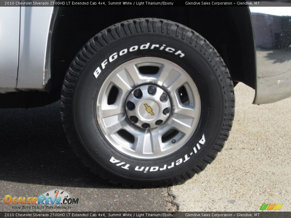 2010 Chevrolet Silverado 2500HD LT Extended Cab 4x4 Summit White / Light Titanium/Ebony Photo #21