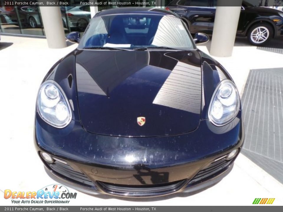 2011 Porsche Cayman Black / Black Photo #2