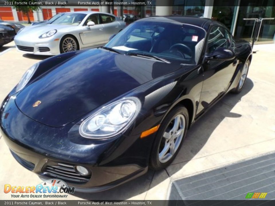 2011 Porsche Cayman Black / Black Photo #3