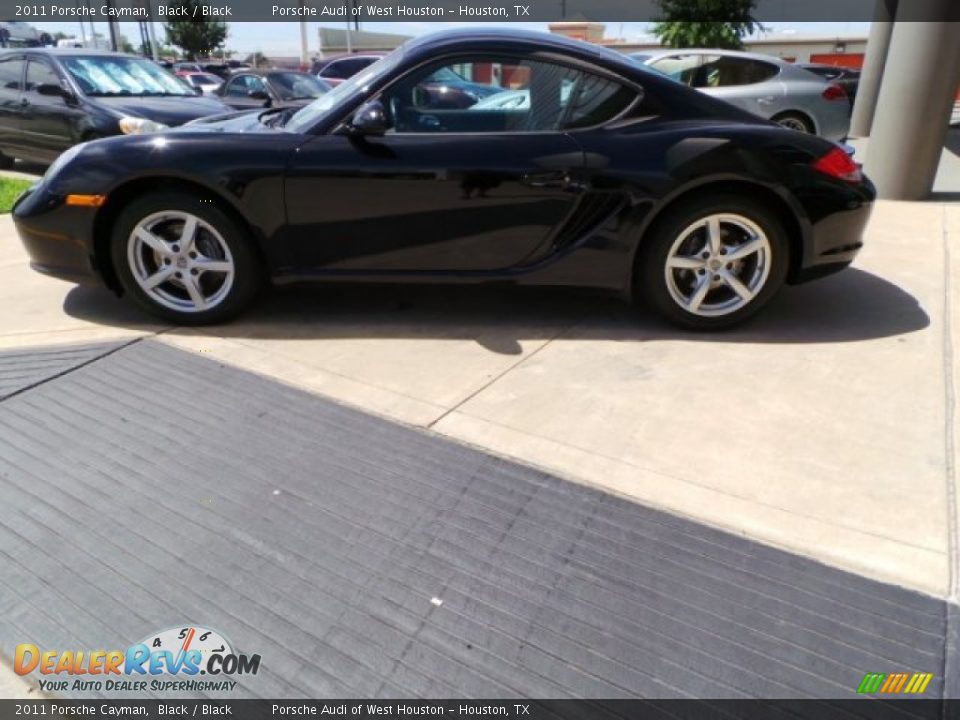 2011 Porsche Cayman Black / Black Photo #4