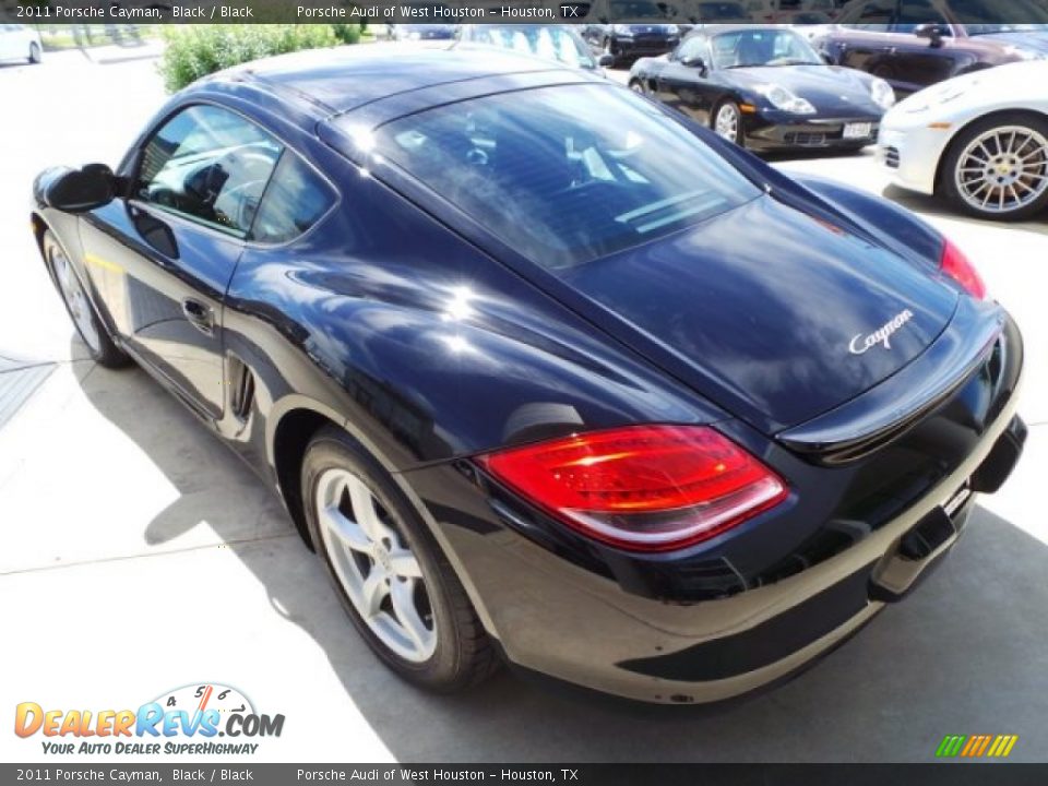 2011 Porsche Cayman Black / Black Photo #5