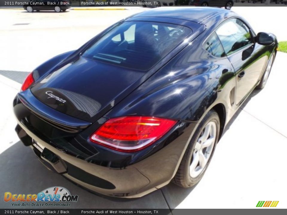 2011 Porsche Cayman Black / Black Photo #7
