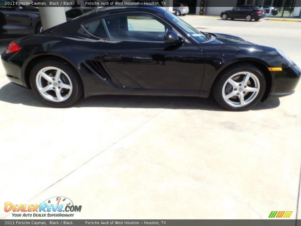 2011 Porsche Cayman Black / Black Photo #8