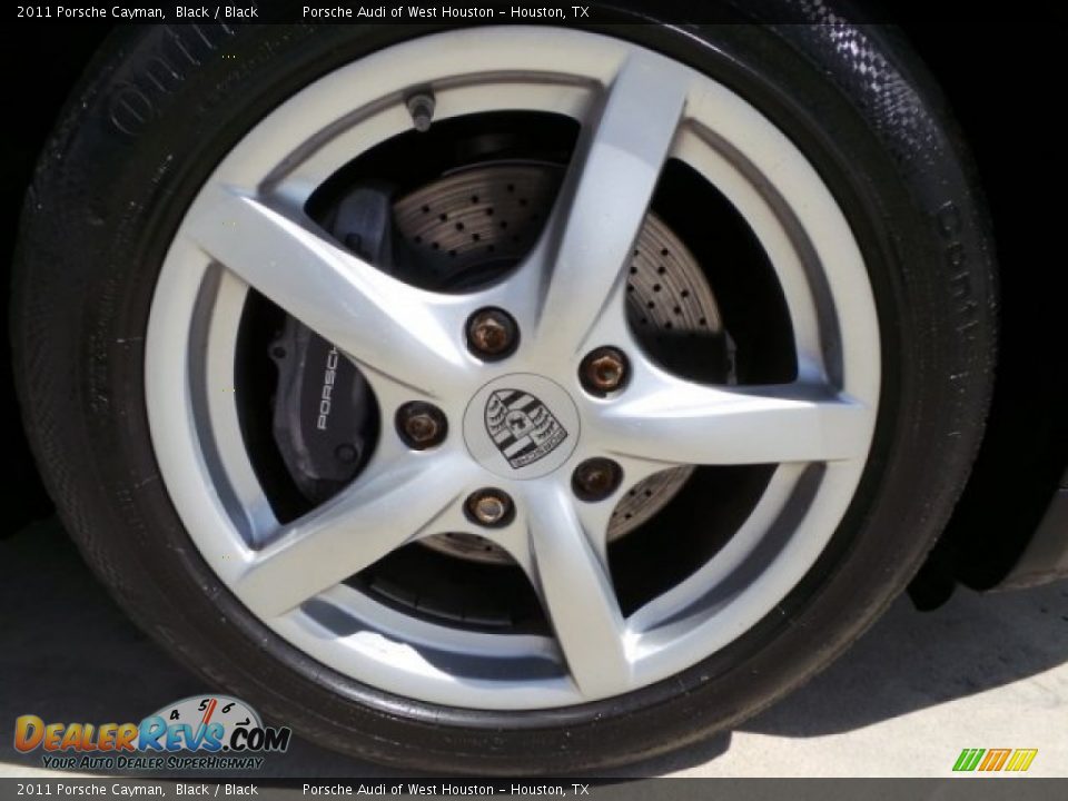 2011 Porsche Cayman Black / Black Photo #9