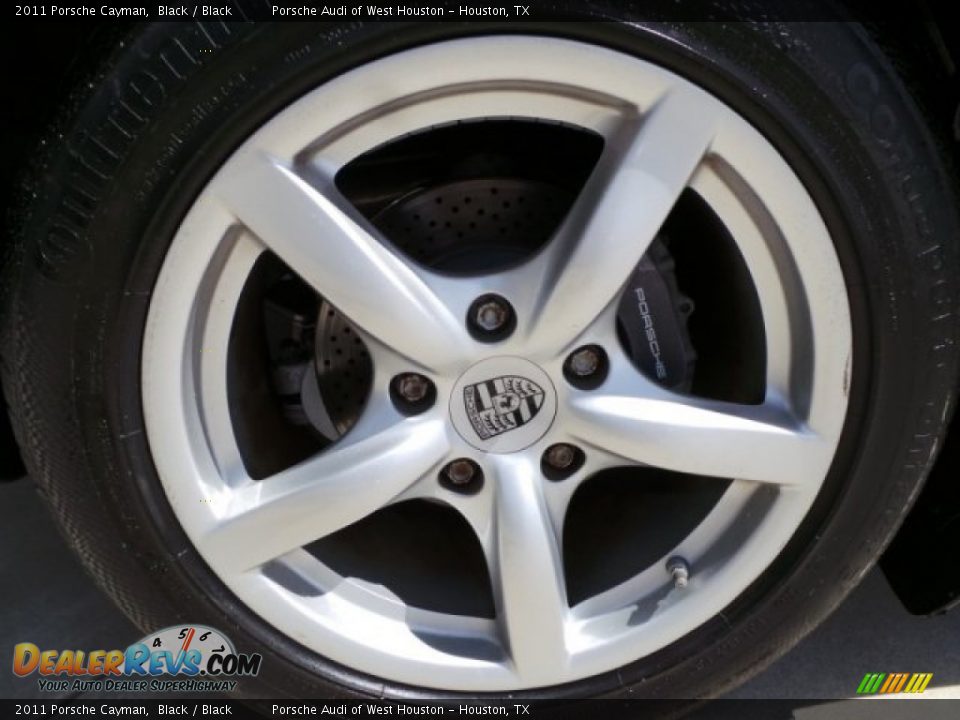 2011 Porsche Cayman Black / Black Photo #10
