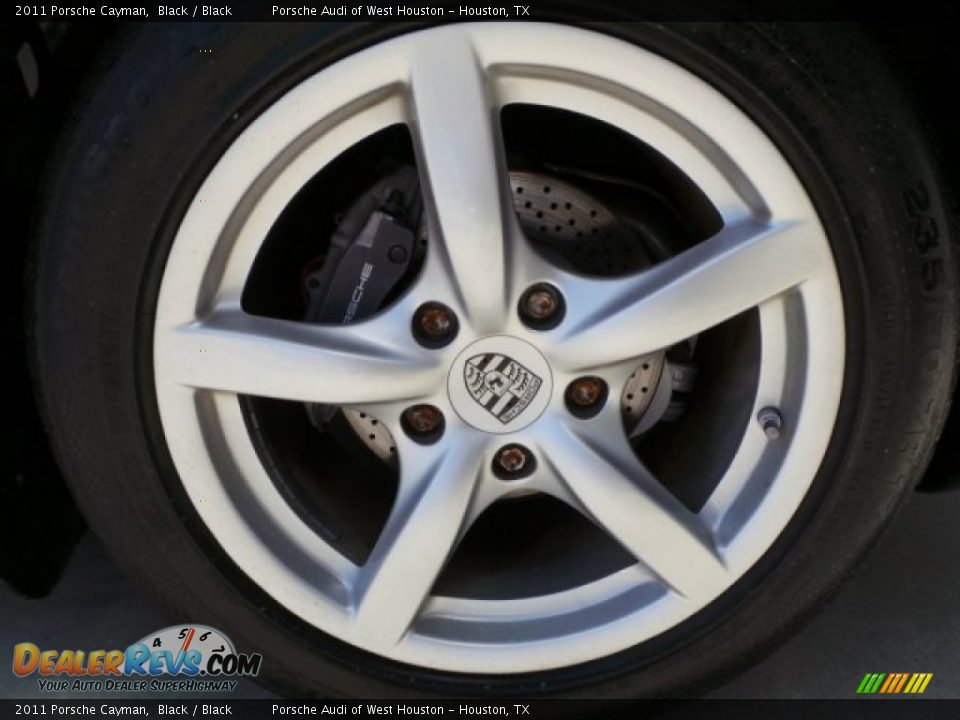 2011 Porsche Cayman Black / Black Photo #11