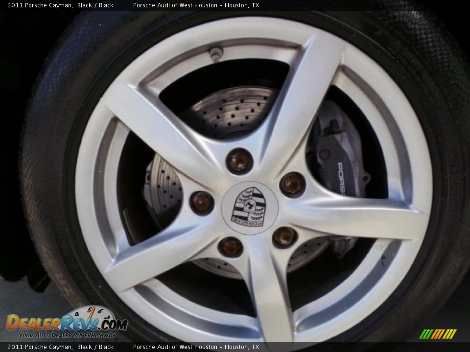 2011 Porsche Cayman Black / Black Photo #12
