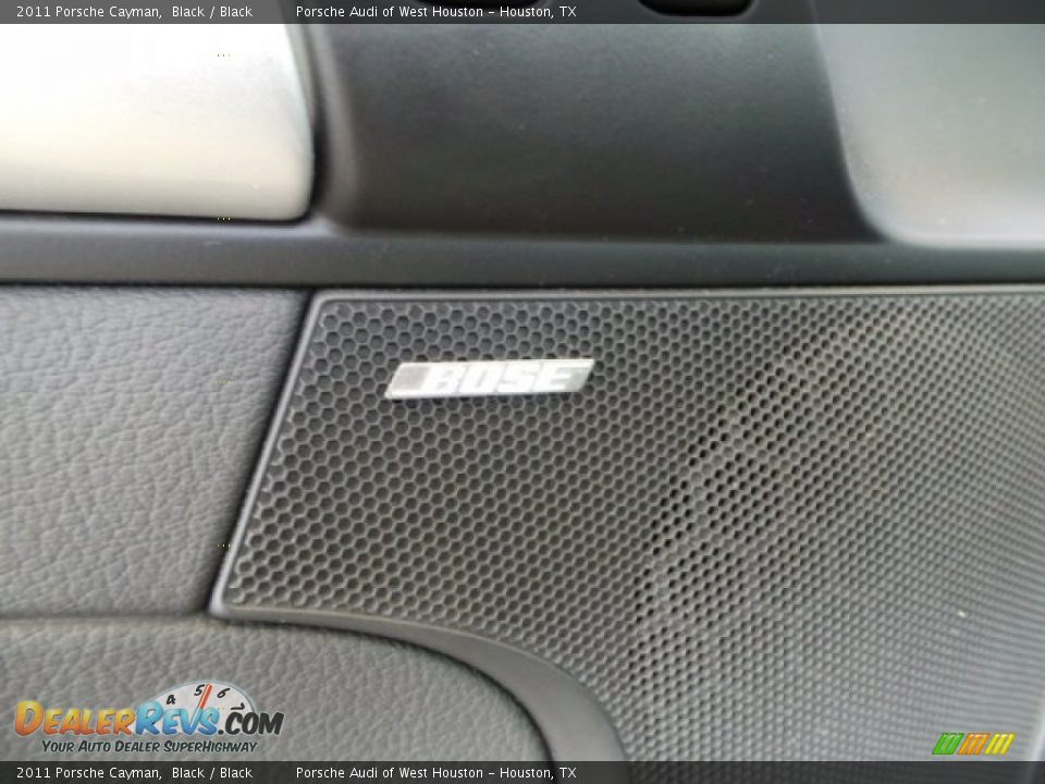 2011 Porsche Cayman Black / Black Photo #14