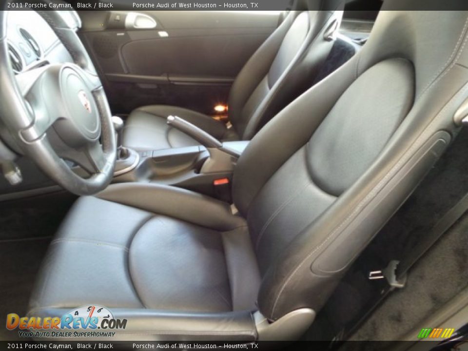 2011 Porsche Cayman Black / Black Photo #16