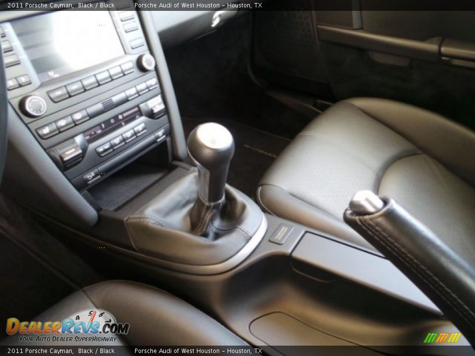 2011 Porsche Cayman Black / Black Photo #19