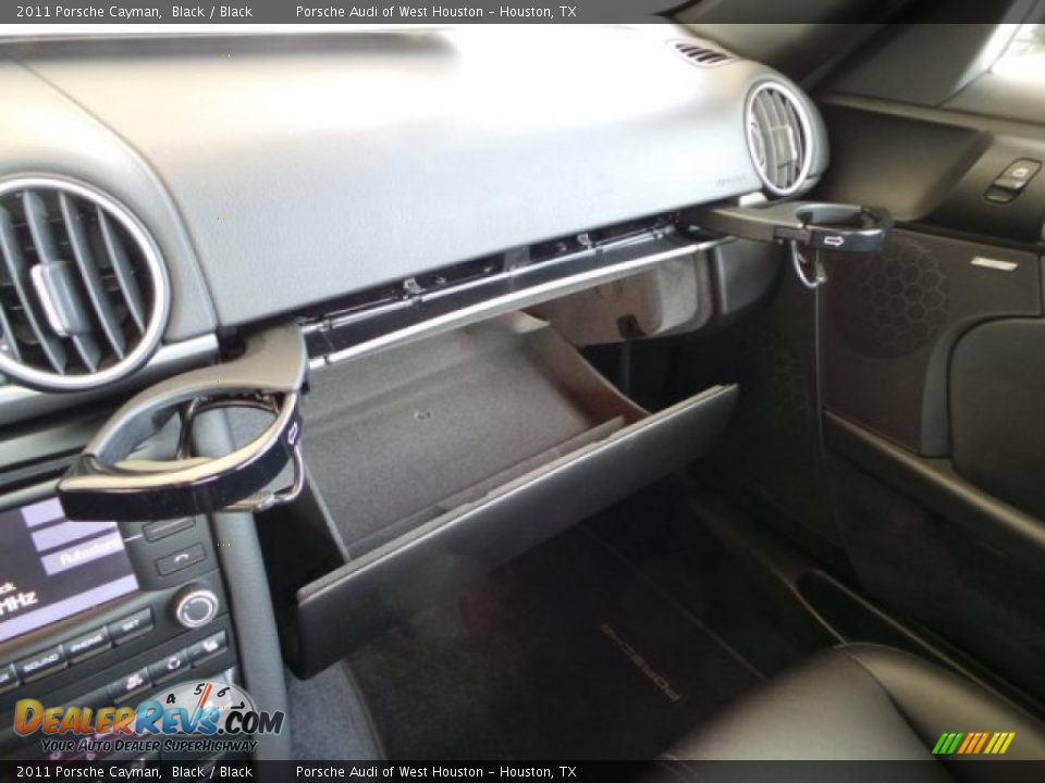 2011 Porsche Cayman Black / Black Photo #21