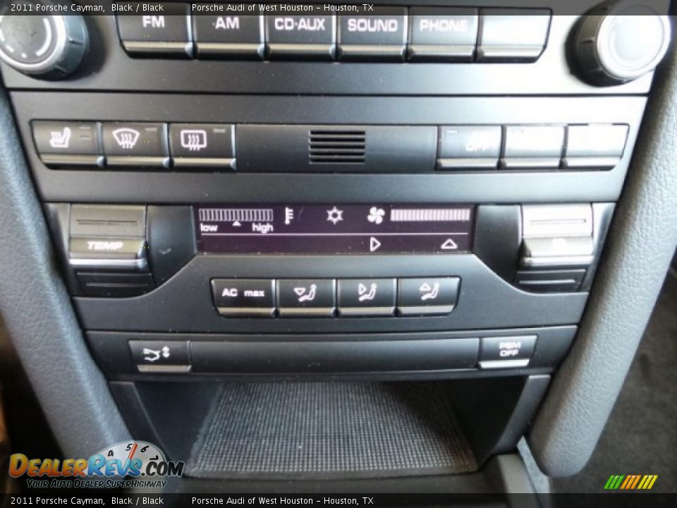 2011 Porsche Cayman Black / Black Photo #23