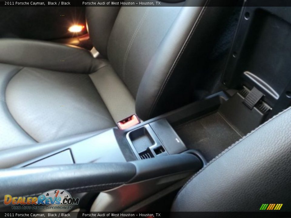 2011 Porsche Cayman Black / Black Photo #25