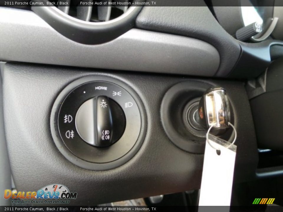 2011 Porsche Cayman Black / Black Photo #27