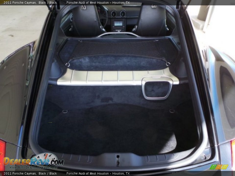 2011 Porsche Cayman Black / Black Photo #28