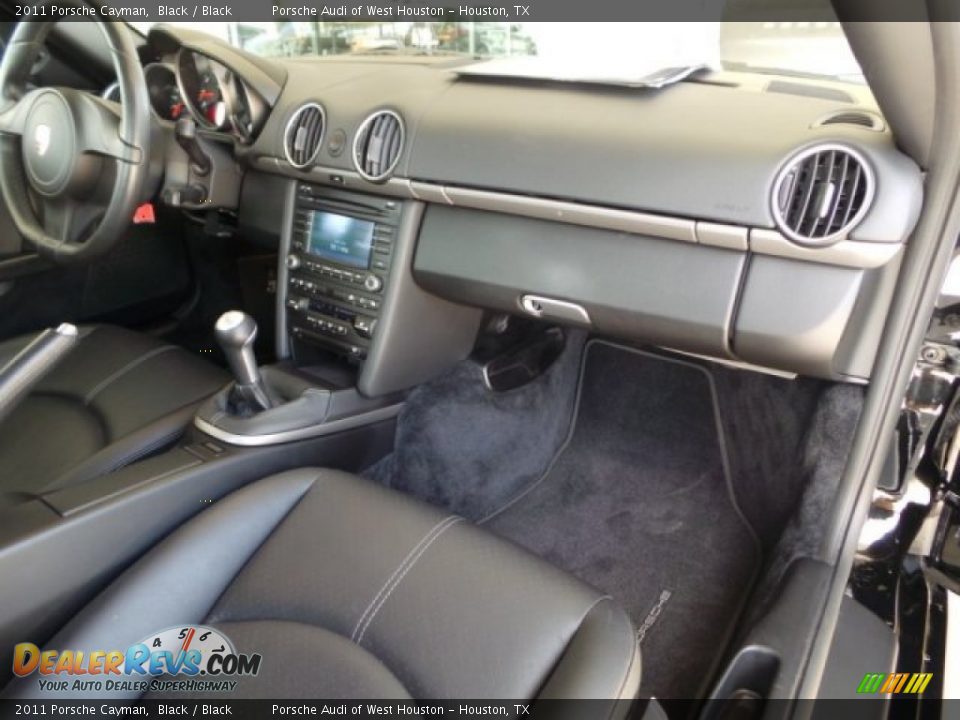 2011 Porsche Cayman Black / Black Photo #30