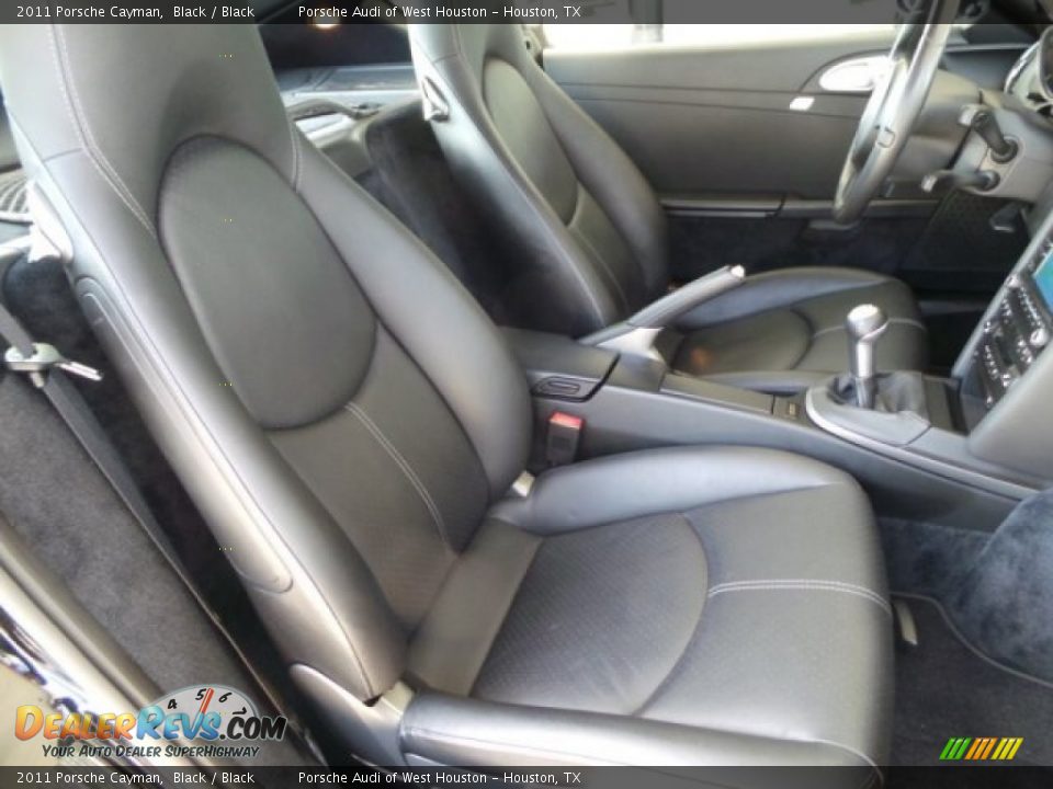 2011 Porsche Cayman Black / Black Photo #31