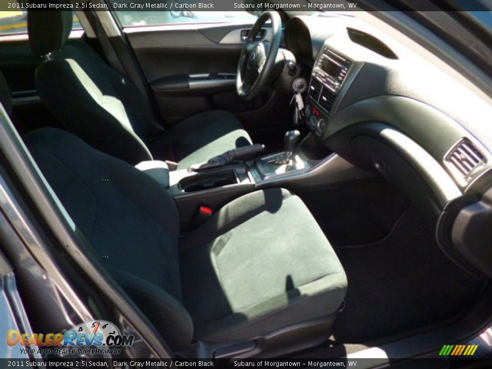 2011 Subaru Impreza 2.5i Sedan Dark Gray Metallic / Carbon Black Photo #4