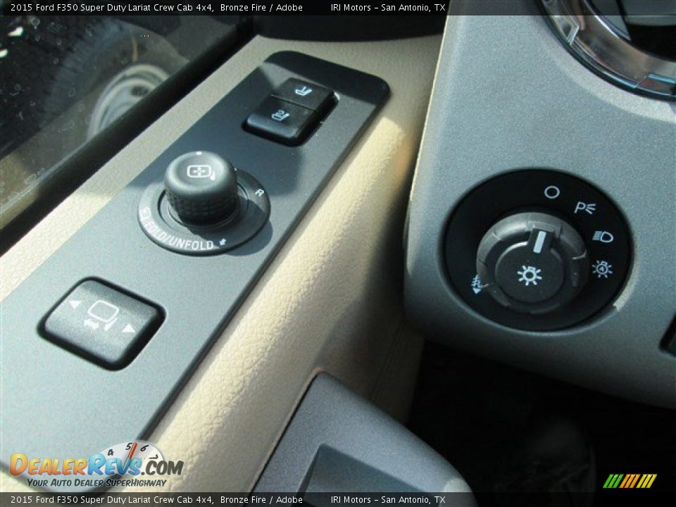 2015 Ford F350 Super Duty Lariat Crew Cab 4x4 Bronze Fire / Adobe Photo #20