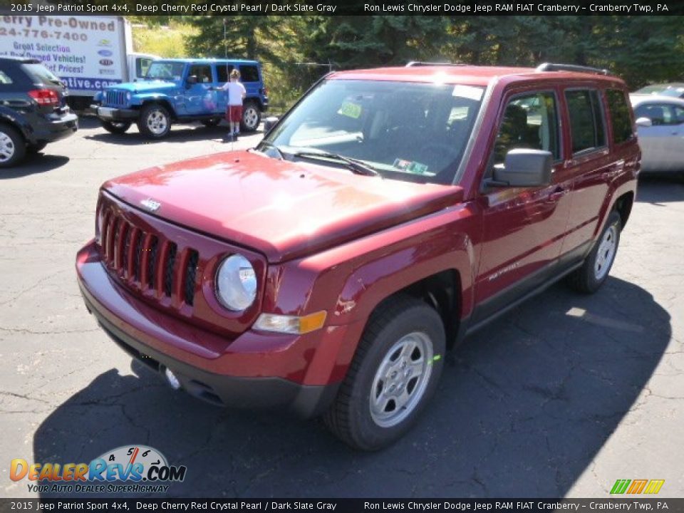 2015 Jeep Patriot Sport 4x4 Deep Cherry Red Crystal Pearl / Dark Slate Gray Photo #2