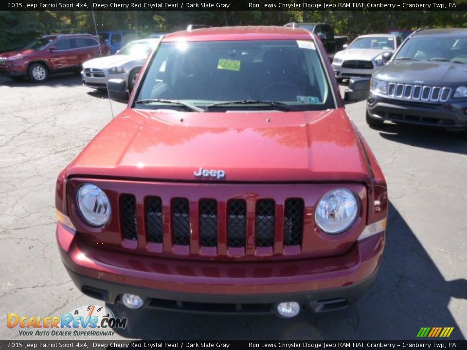 2015 Jeep Patriot Sport 4x4 Deep Cherry Red Crystal Pearl / Dark Slate Gray Photo #3