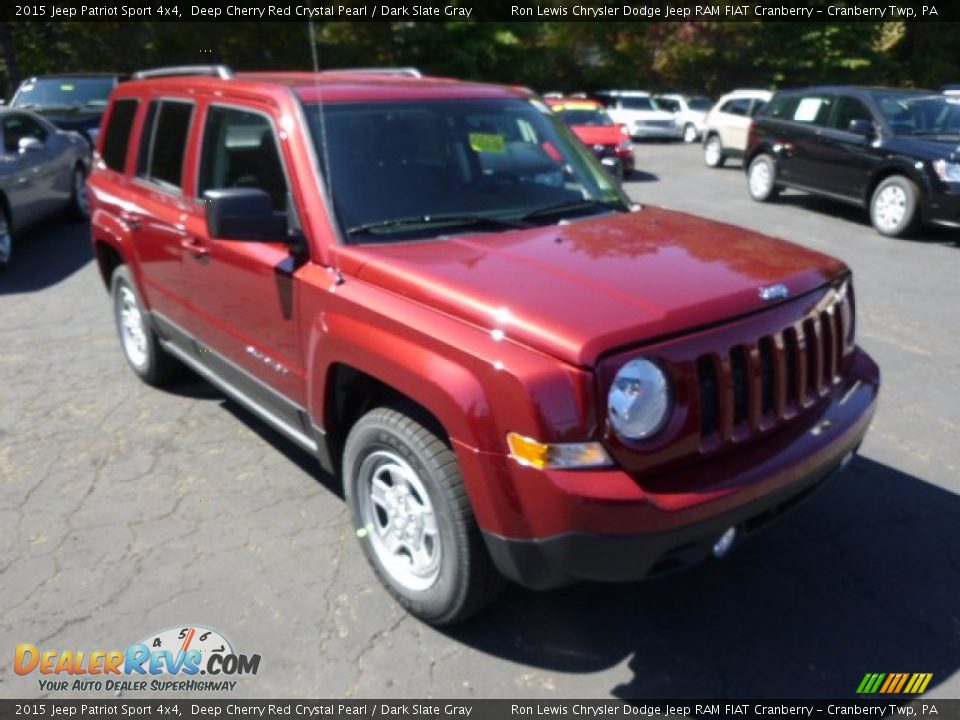 2015 Jeep Patriot Sport 4x4 Deep Cherry Red Crystal Pearl / Dark Slate Gray Photo #4