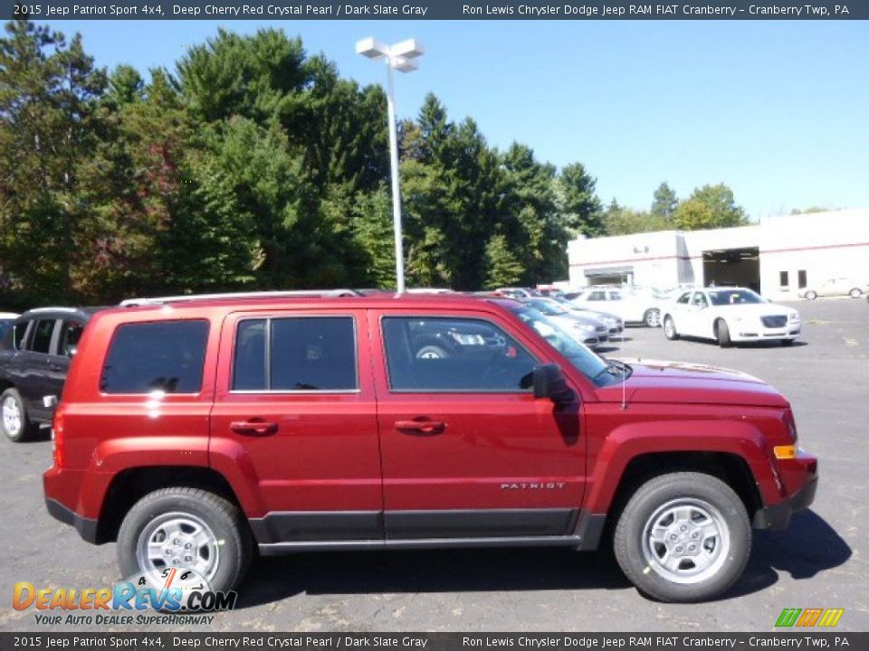 2015 Jeep Patriot Sport 4x4 Deep Cherry Red Crystal Pearl / Dark Slate Gray Photo #5