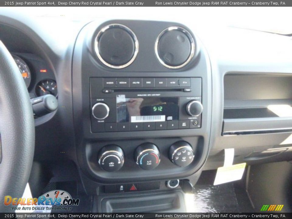 2015 Jeep Patriot Sport 4x4 Deep Cherry Red Crystal Pearl / Dark Slate Gray Photo #14