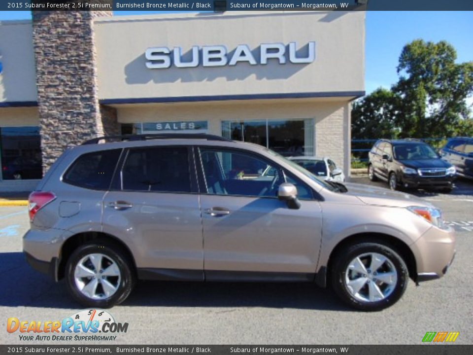 2015 Subaru Forester 2.5i Premium Burnished Bronze Metallic / Black Photo #2