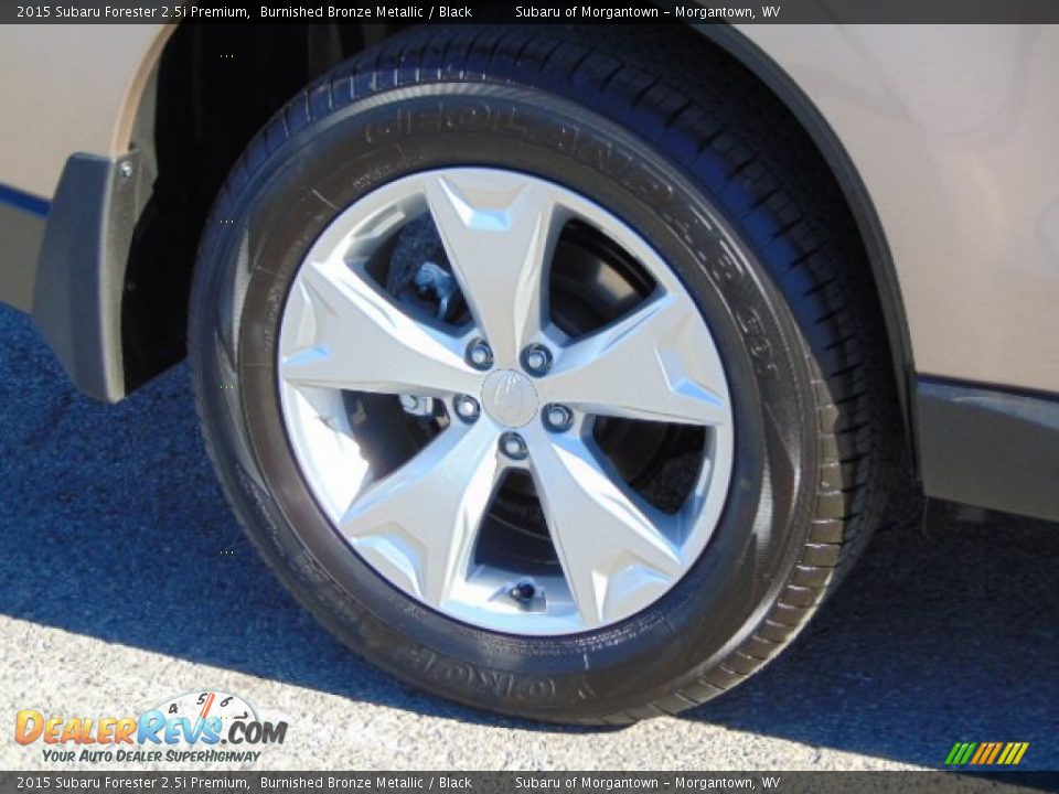 2015 Subaru Forester 2.5i Premium Burnished Bronze Metallic / Black Photo #3