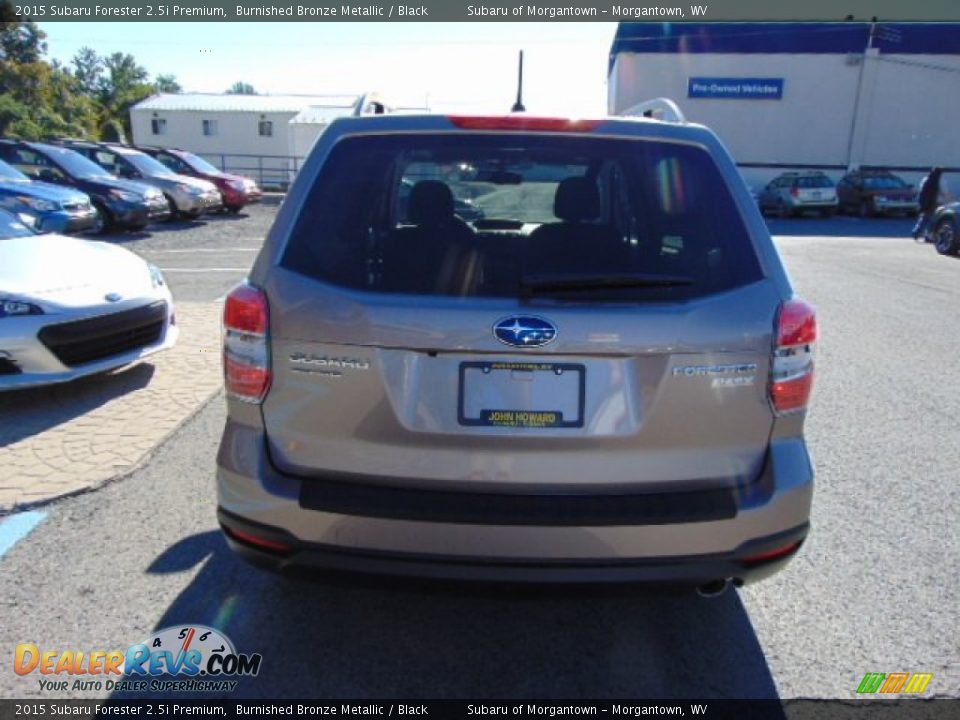 2015 Subaru Forester 2.5i Premium Burnished Bronze Metallic / Black Photo #8