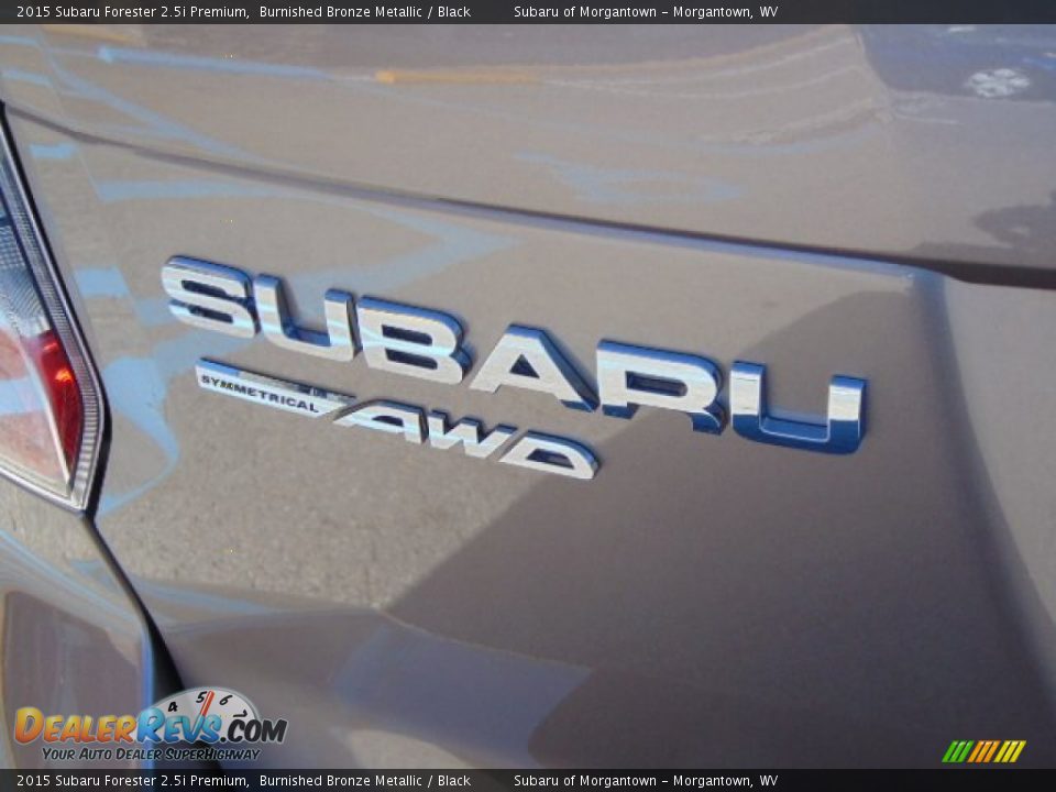 2015 Subaru Forester 2.5i Premium Burnished Bronze Metallic / Black Photo #9