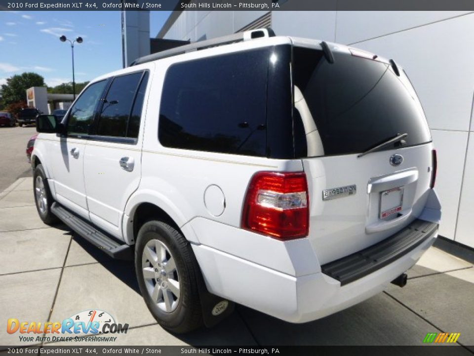 2010 Ford Expedition XLT 4x4 Oxford White / Stone Photo #3