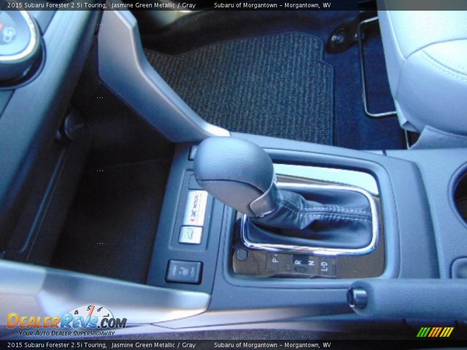 2015 Subaru Forester 2.5i Touring Jasmine Green Metallic / Gray Photo #16