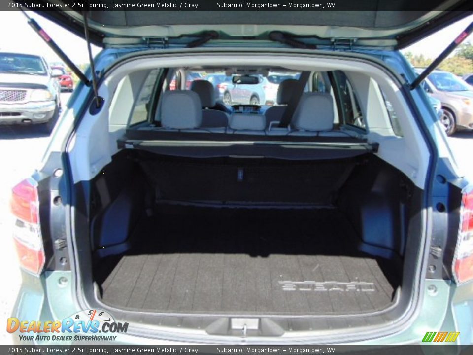 2015 Subaru Forester 2.5i Touring Jasmine Green Metallic / Gray Photo #20