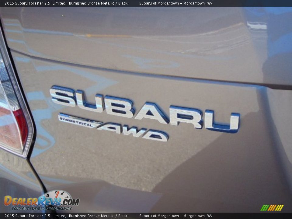 2015 Subaru Forester 2.5i Limited Burnished Bronze Metallic / Black Photo #9