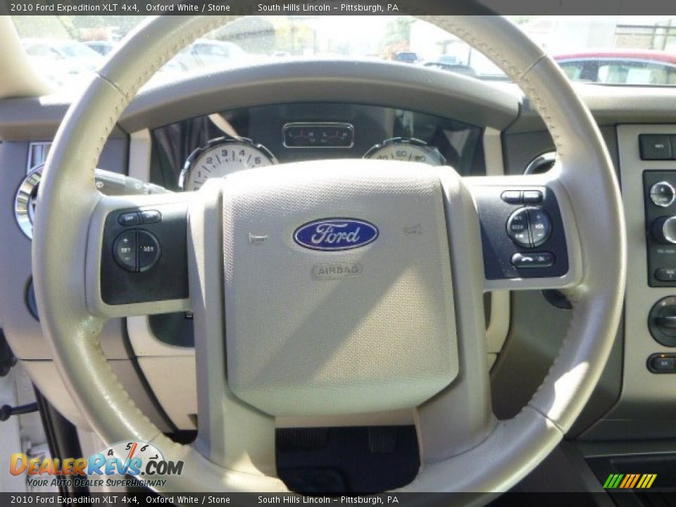 2010 Ford Expedition XLT 4x4 Oxford White / Stone Photo #22