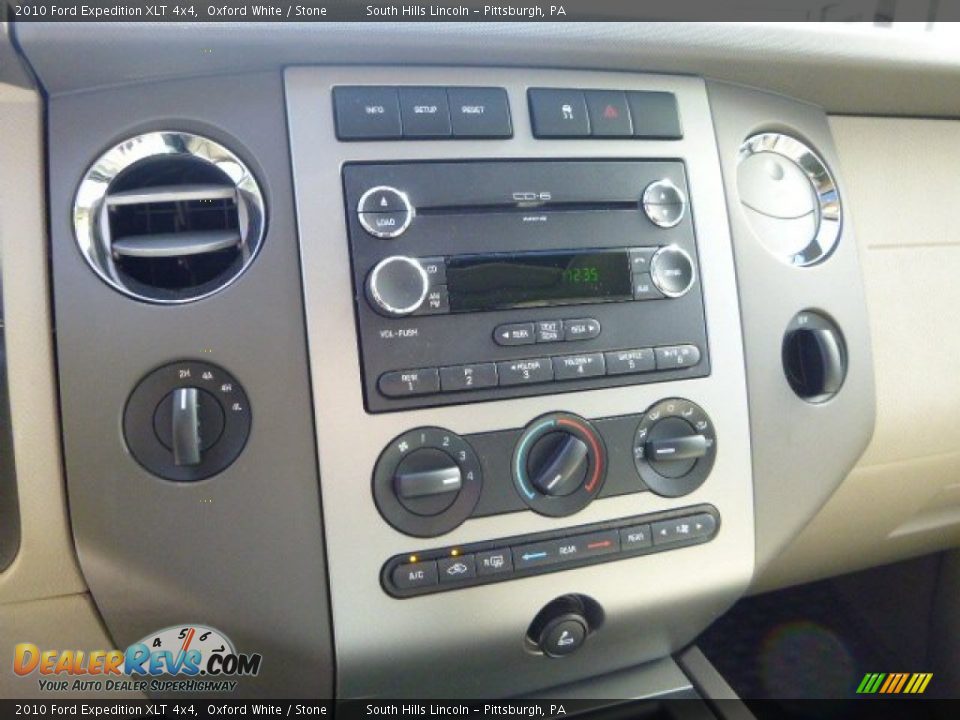 2010 Ford Expedition XLT 4x4 Oxford White / Stone Photo #23