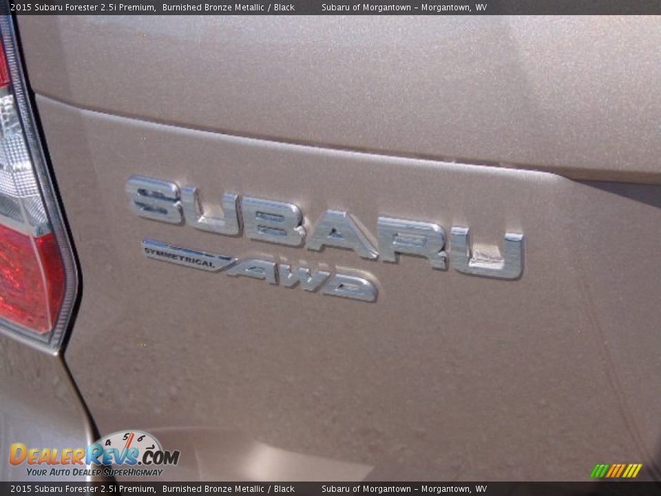 2015 Subaru Forester 2.5i Premium Burnished Bronze Metallic / Black Photo #9