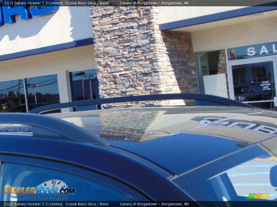 2015 Subaru Forester 2.5i Limited Crystal Black Silica / Black Photo #4