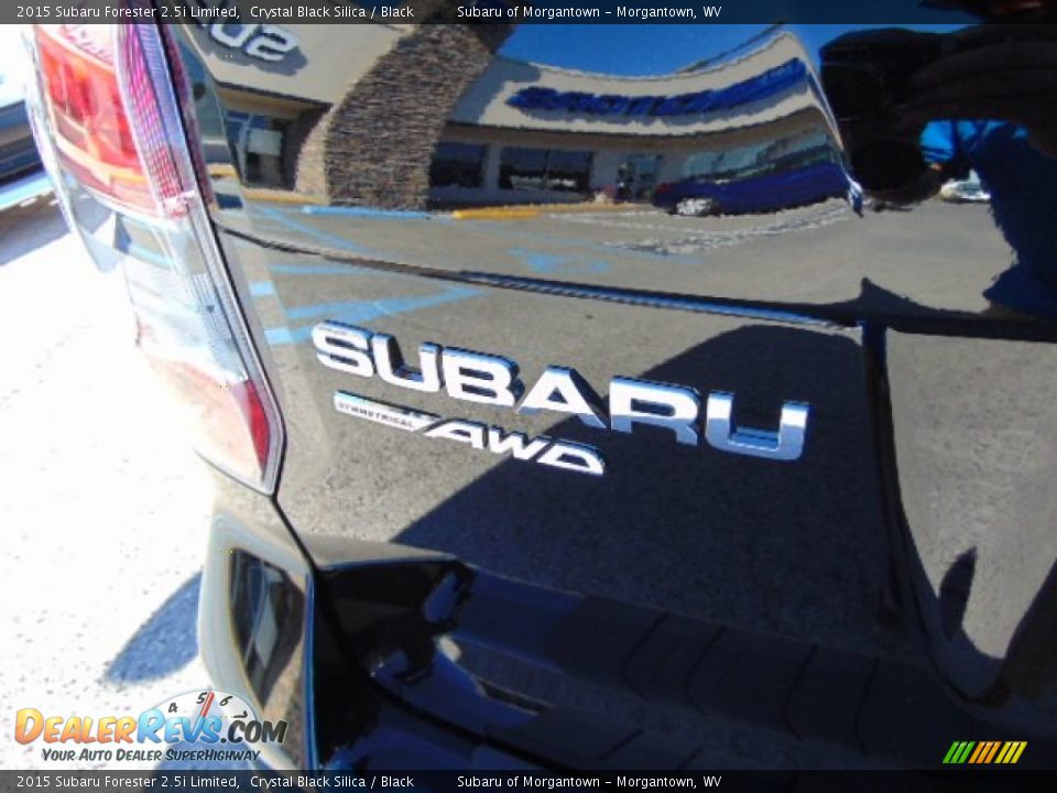 2015 Subaru Forester 2.5i Limited Crystal Black Silica / Black Photo #10
