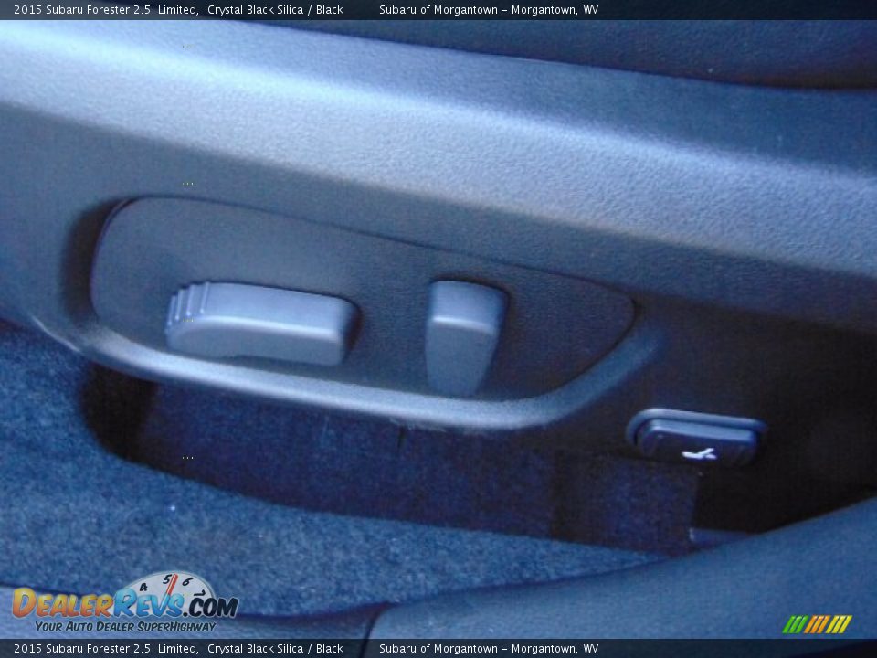 2015 Subaru Forester 2.5i Limited Crystal Black Silica / Black Photo #13