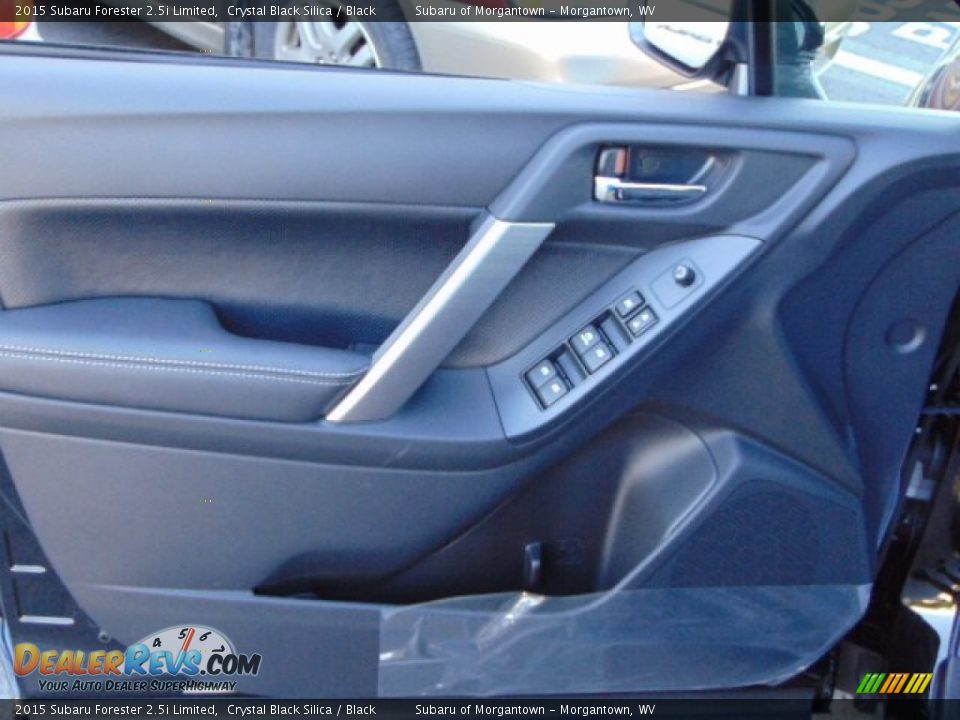2015 Subaru Forester 2.5i Limited Crystal Black Silica / Black Photo #14