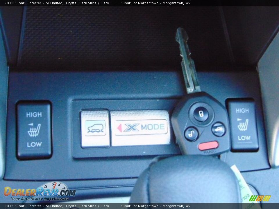 2015 Subaru Forester 2.5i Limited Crystal Black Silica / Black Photo #18